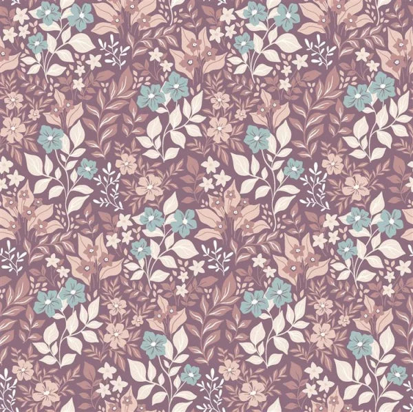 Pumphose lila Blumenmeer