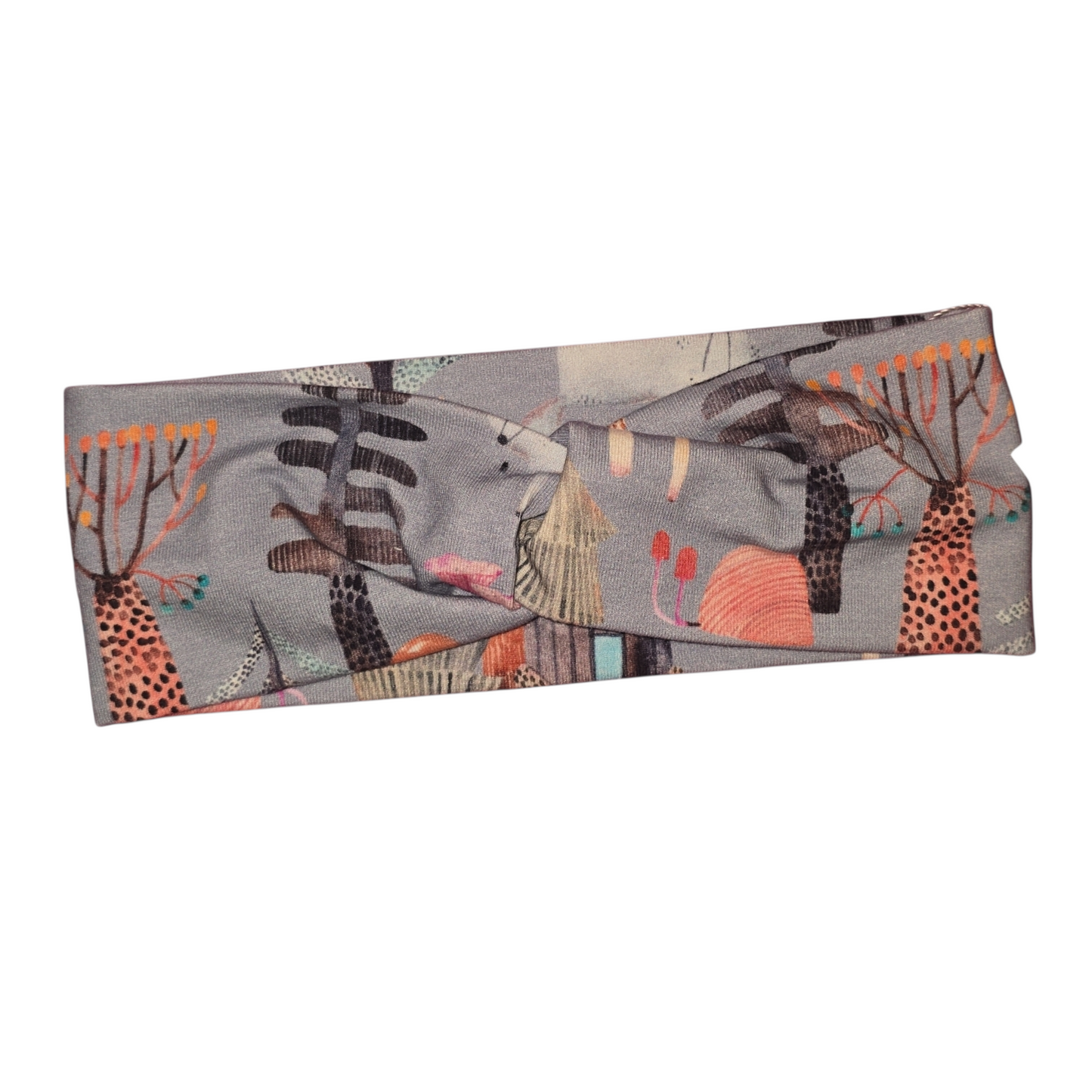 Stirnband 1-2 Jahre bunter Wald