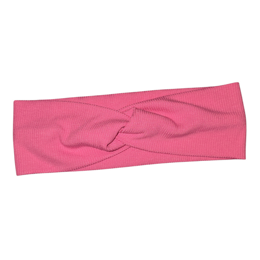 Stirnband 1-2 Jahre pink Ripp