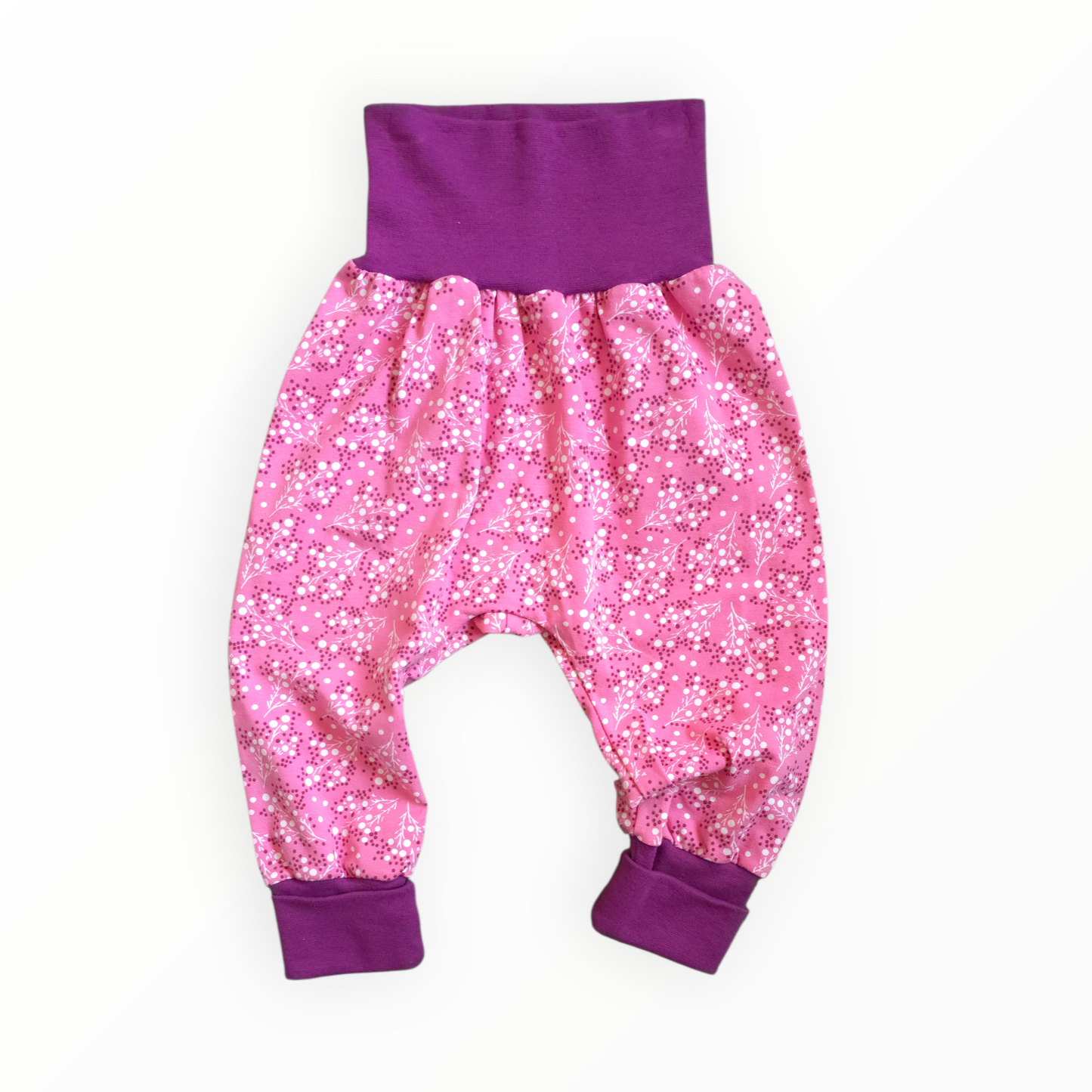 Pumphose 86/92 pink Äste