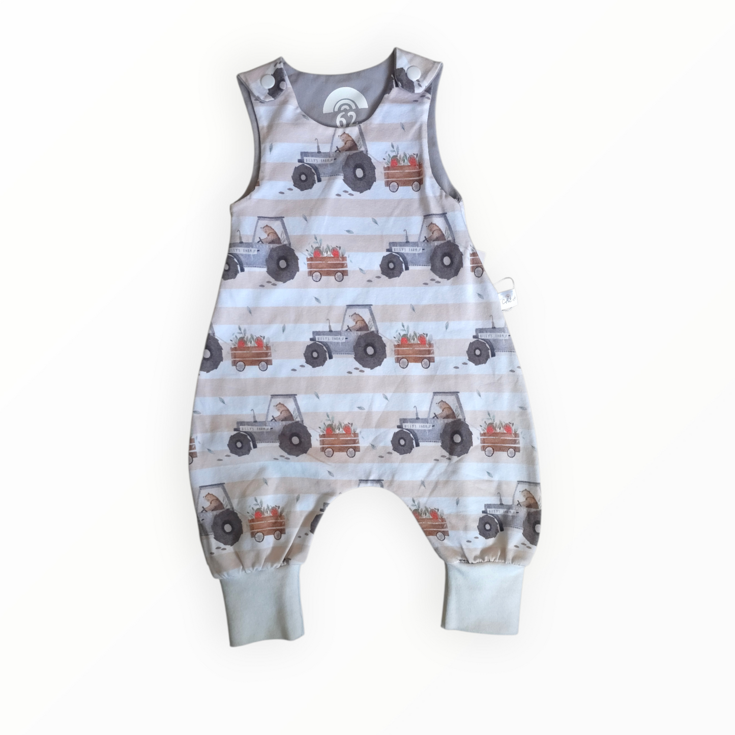 Strampler 62 Erdbeerernte