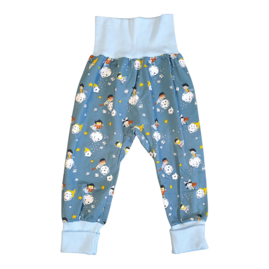 Pumphose Weltall-Fußball